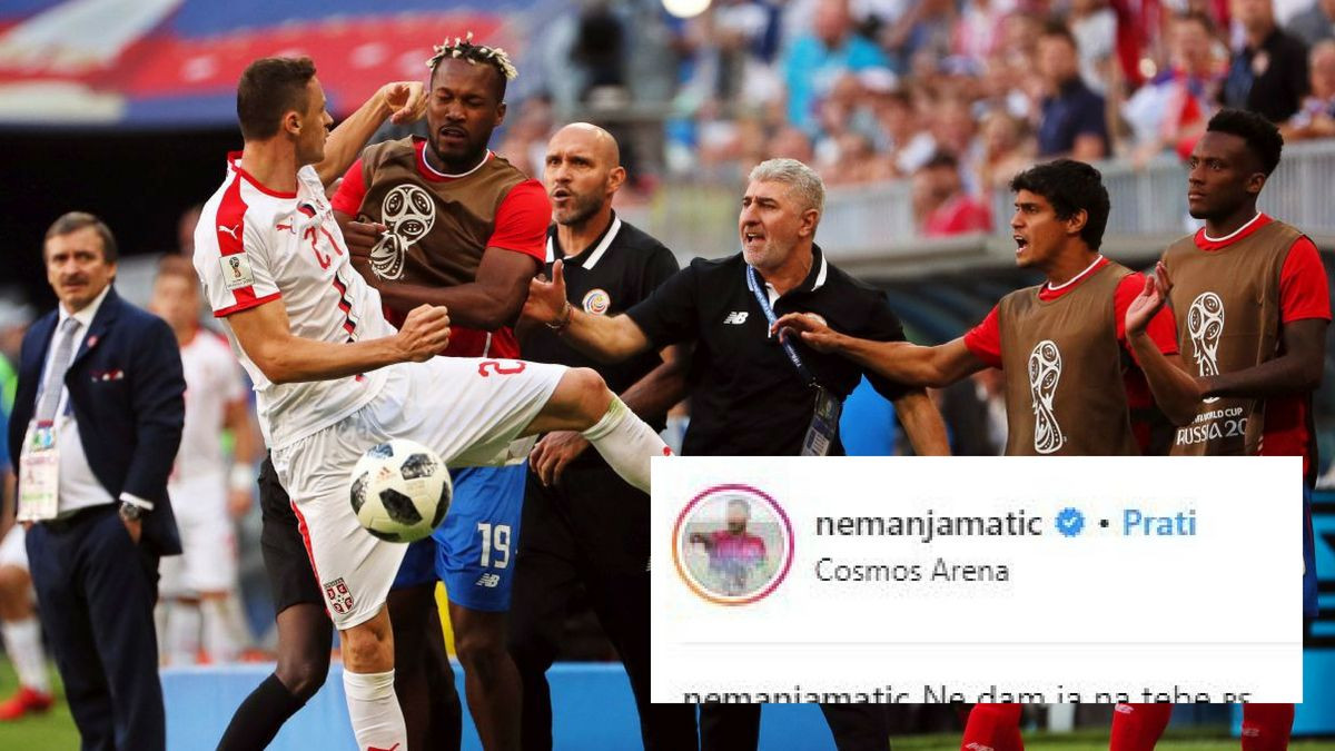 Nemanja Matić objavom na Instagramu raspametio navijače Srbije 