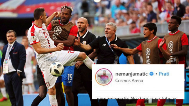 Nemanja Matić objavom na Instagramu raspametio navijače Srbije