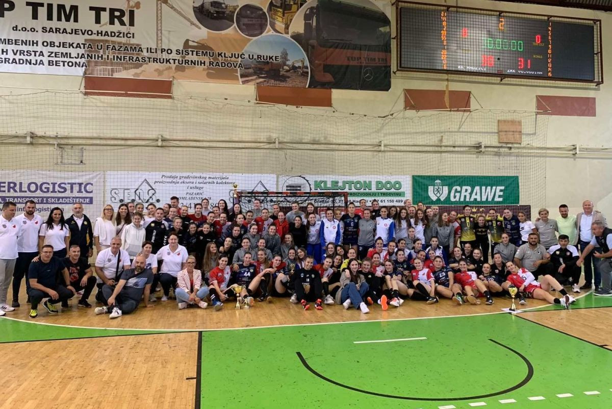 ŽRK Vojvodina osvojio turnir "Visit Sarajevo Cup"