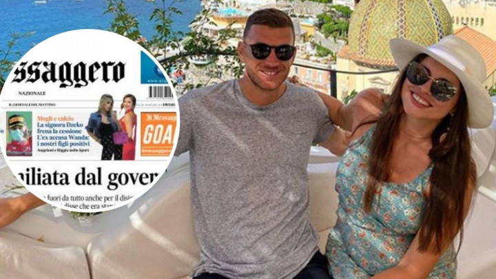 Amra na naslovnici rimskog lista: Odlučila je Džekin transfer!