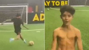 Ronaldo može biti ponosan: Cristiano Junior majstorijom "zapalio" društvene mreže