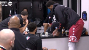 Scena iz svlačionice na All Star meču naišla je na mnoge osude