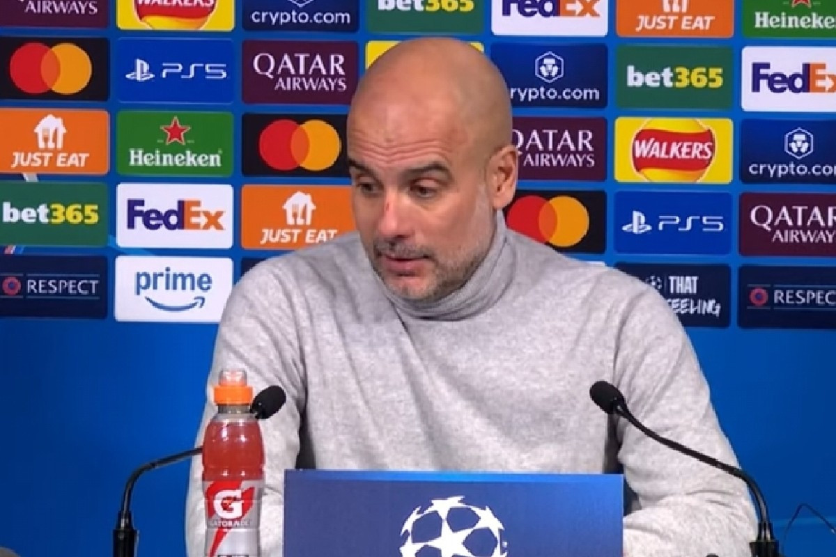 S ogrebotinama na licu Pep stao pred novinare pa jasno poručio: "Gvardiol je tako..." S ogrebotinama na licu Pep stao pred novinare pa jasno poručio: "Gvardiol je tako..."