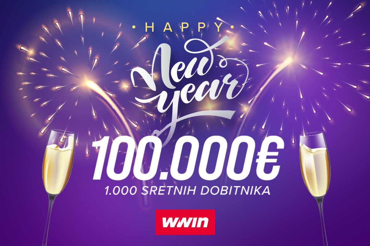 Osvoji 100.000 € na WWin-u u Novogodišnjem danu