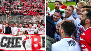 Italijanska romantika: Otac juriša ka Scudettu, sin kultni klub jučer vratio u Seriju B