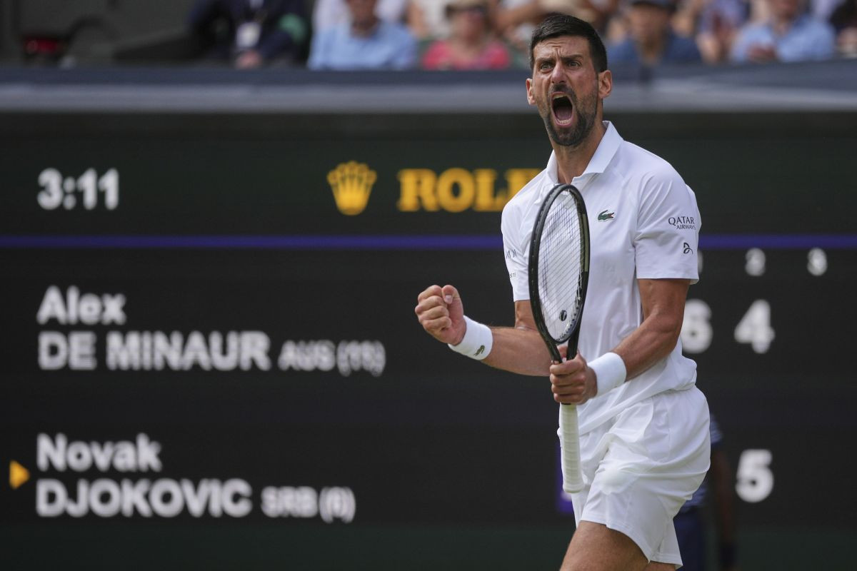 Ovaj čovjek je Terminator - Nestvarni Novak Đoković u četvrtfinalu Wimbledona!