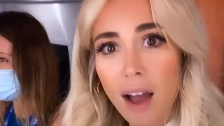 Nevjerovatan pljusak u Bergamu: Diletta sva mokra ušla u novinarsku ložu