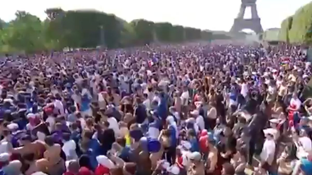 100.000 Francuza ludovalo nakon gola Griezmanna 