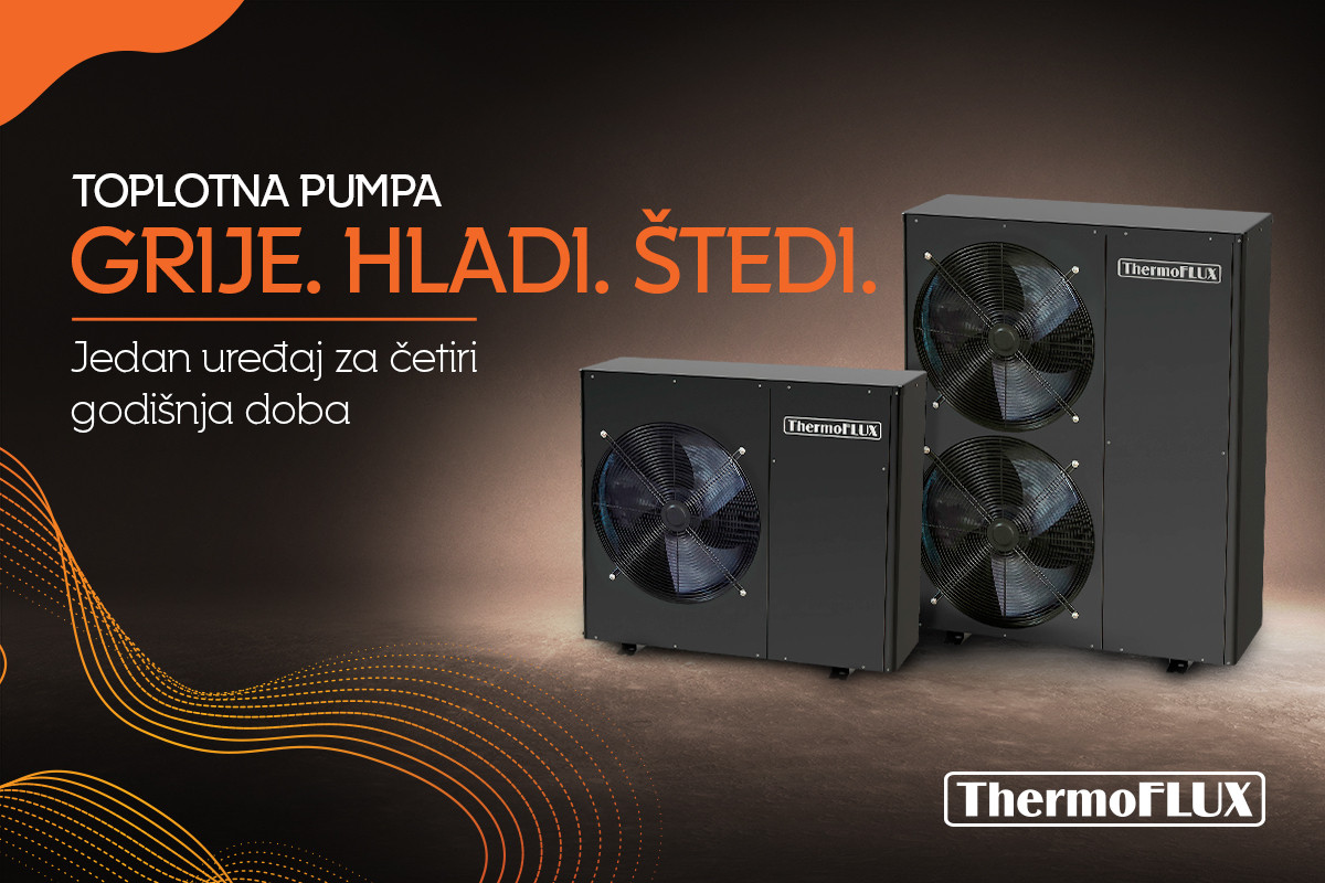 ThermoFLUX toplotna pumpa – Grije. Hladi. Štedi. ThermoFLUX toplotna pumpa – Grije. Hladi. Štedi.