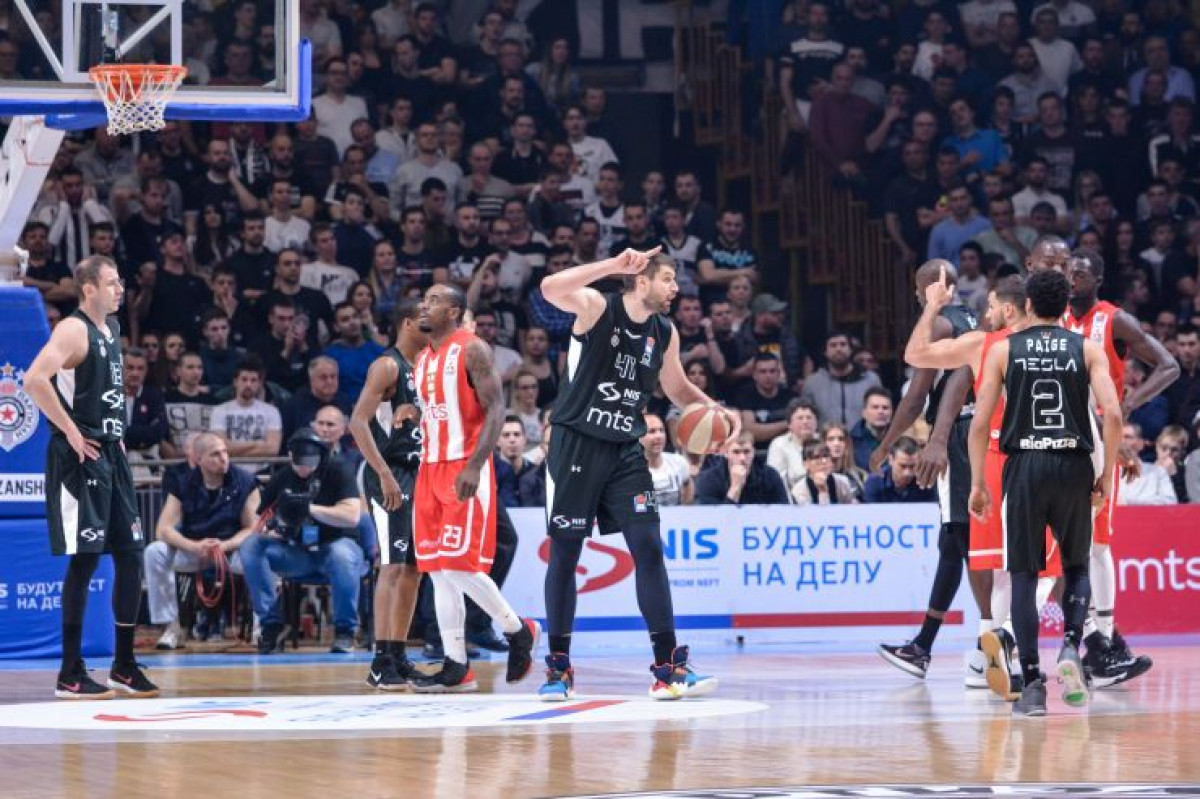 Partizan nakon drame slavio protiv Crvene Zvezde 