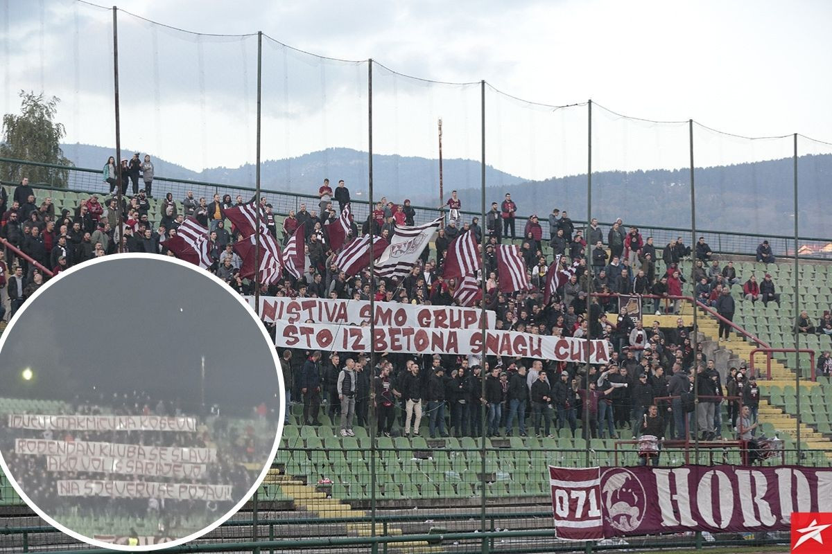 Poruka Hordi zla ostalim navijačima Sarajeva nije mogla biti jasnija 