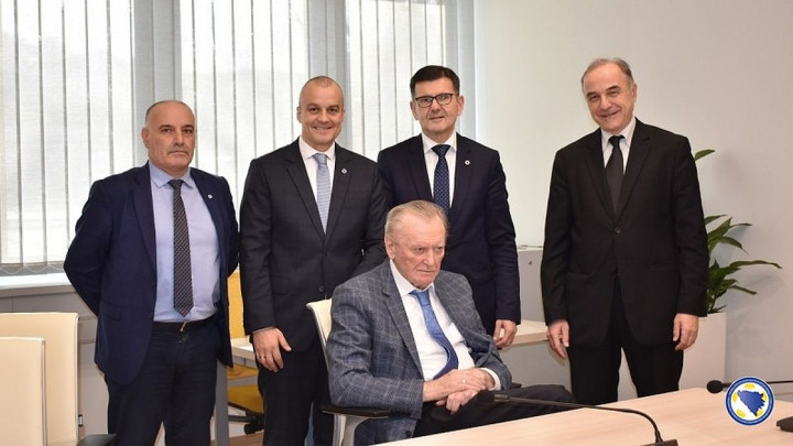 Ivica Osim posjetio novu zgradu Fudbalskog saveza BiH