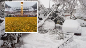 Snijeg okovao veći dio Španije: Jednom stadionu ne može ništa!