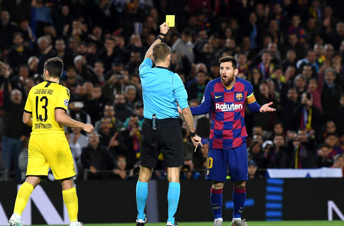 To se nikada prije nije desilo: Večeras je sigurniji Messijev žuti karton nego gol?!