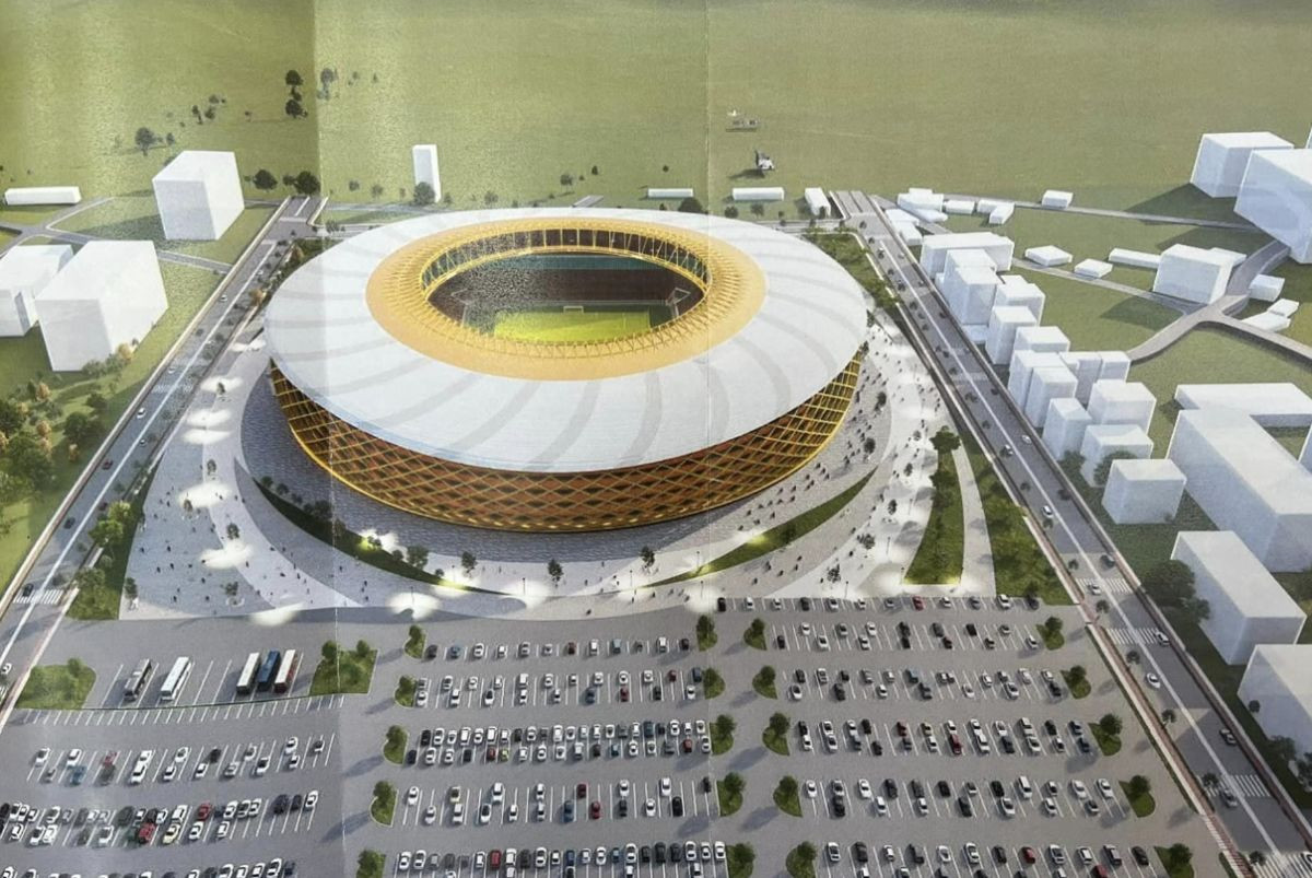 Samo na Balkanu: U gradu od 60.000 ljudi prave stadion s kapacitetom od 17.000! Samo na Balkanu: U gradu od 60.000 ljudi prave stadion s kapacitetom od 17.000!