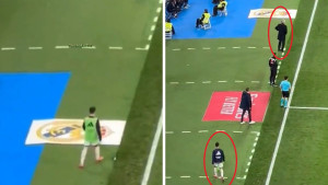 Navijač snimio ljutitu reakciju bahatog Turčina kada je vidio da ga Ancelotti neće uvesti u igru