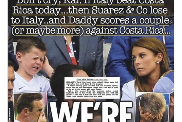 Babaroga Suarez rasplakao Rooneyjevog sina