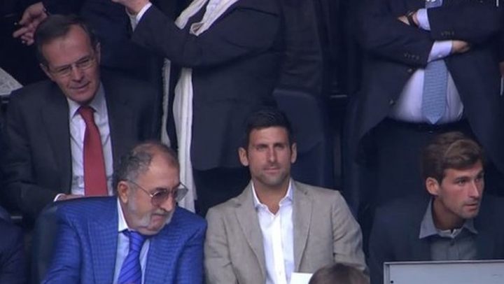 Nadal i Đoković gledaju Real - City