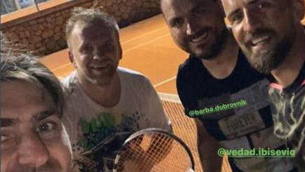 Zukanović i Ibišević zajedno na odmoru