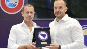 Aleksandar Čeferin posjetio NFSBiH
