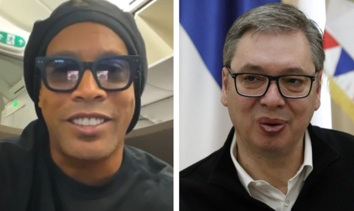 Ronaldinho poslao poruku Vučiću i razočarao Srbe: "Prodao si se kao Jokić" Ronaldinho poslao poruku Vučiću i razočarao Srbe: "Prodao si se kao Jokić"