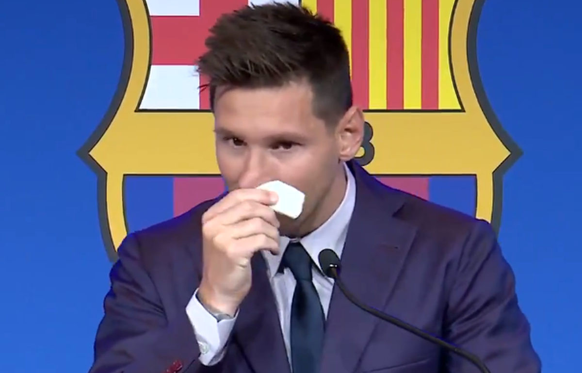 Messi plakao na oproštajnoj press konferenciji: Teško mi je, nisam bio spreman na ovo