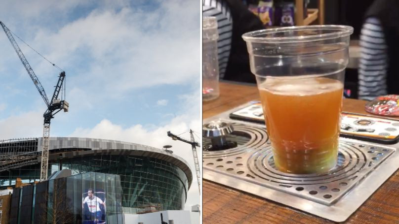 Način točenja piva na novom stadionu Tottenhama još nije viđen!