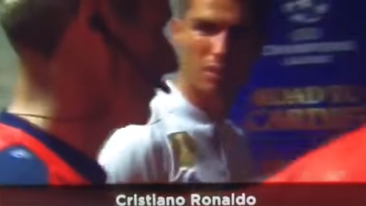Ronaldo u tunelu sačekao sudiju i postavio mu jedno pitanje