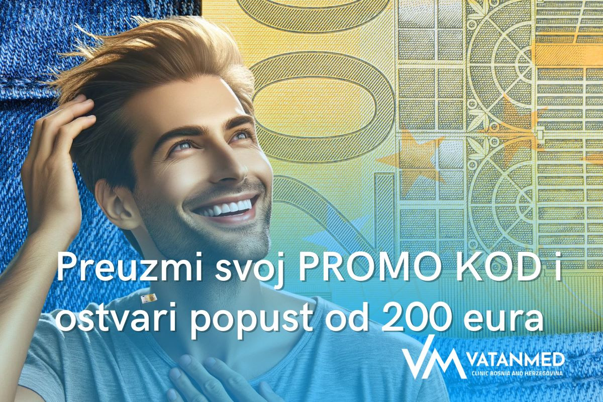 Veliki proljetni popust na transplantaciju kose u VatanMed klinici Veliki proljetni popust na transplantaciju kose u VatanMed klinici
