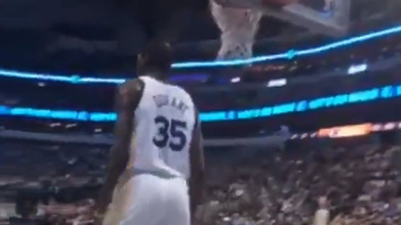 Snimak iz publike je sve otkrio: Šta je Durant uradio navijaču Dallasa?