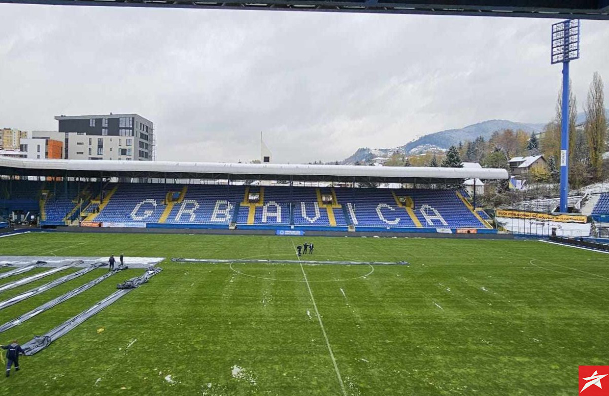 Snijeg je u Sarajevu, ali Grbavica je spremna i plan je uspio Snijeg je u Sarajevu, ali Grbavica je spremna i plan je uspio