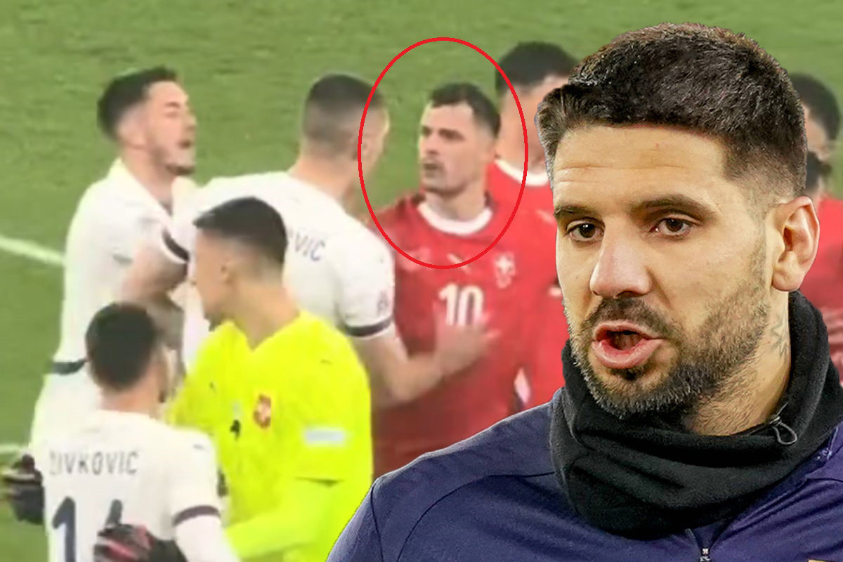 Dosad neobjavljeni snimak: Ljutiti Xhaka se sam zaletio na Srbe, a onda je stigao Mitrović...