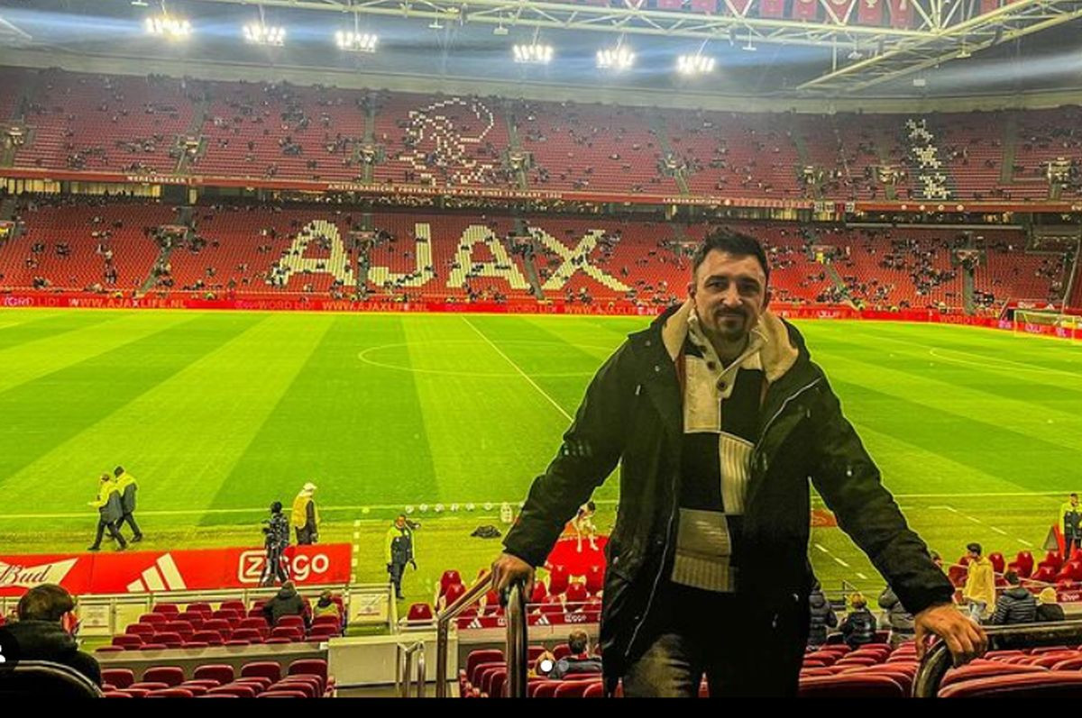 Gdje je bivši trener Željezničara: Bašić sinoć gledao Ajax, obradovao se i 'posebnoj' posjeti