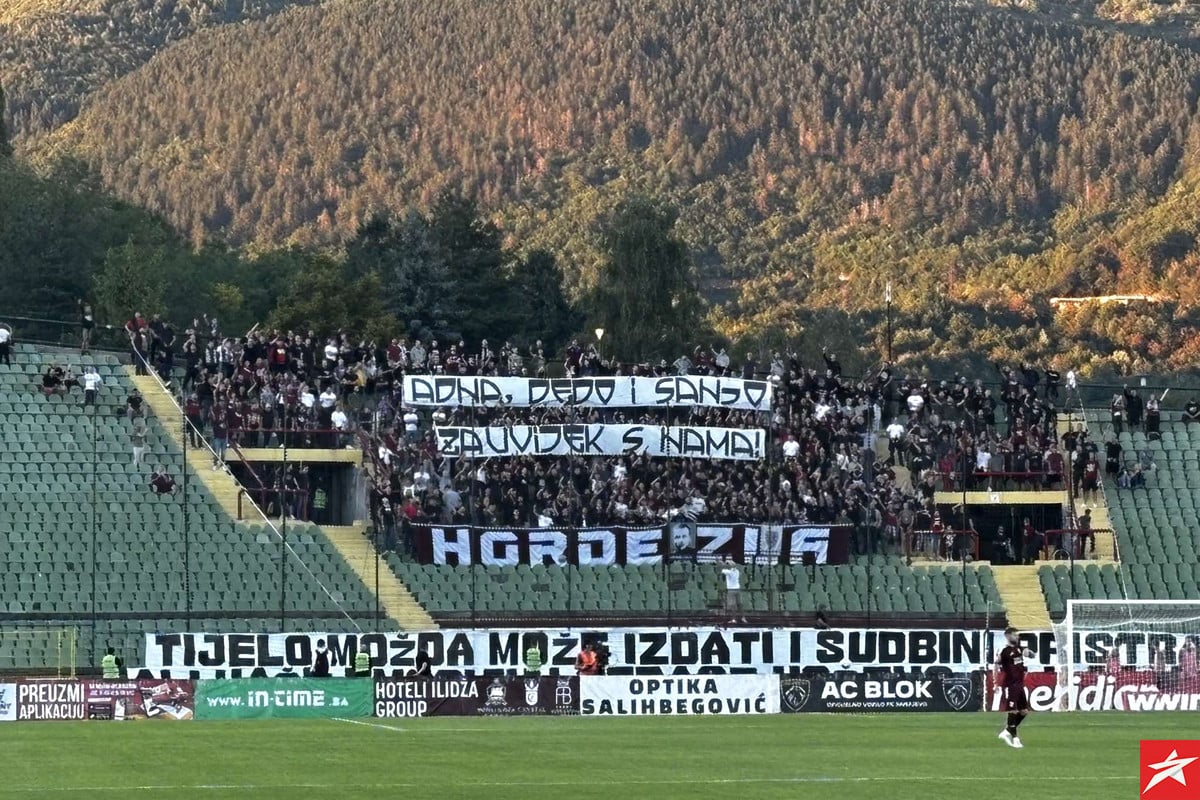 Navijači Sarajeva se prisjetili nedavno preminulih navijača svog kluba