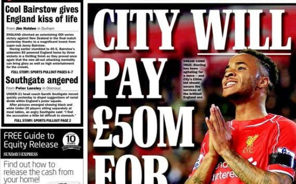 City ne odustaje, ponudili 50 miliona funti za Sterlinga