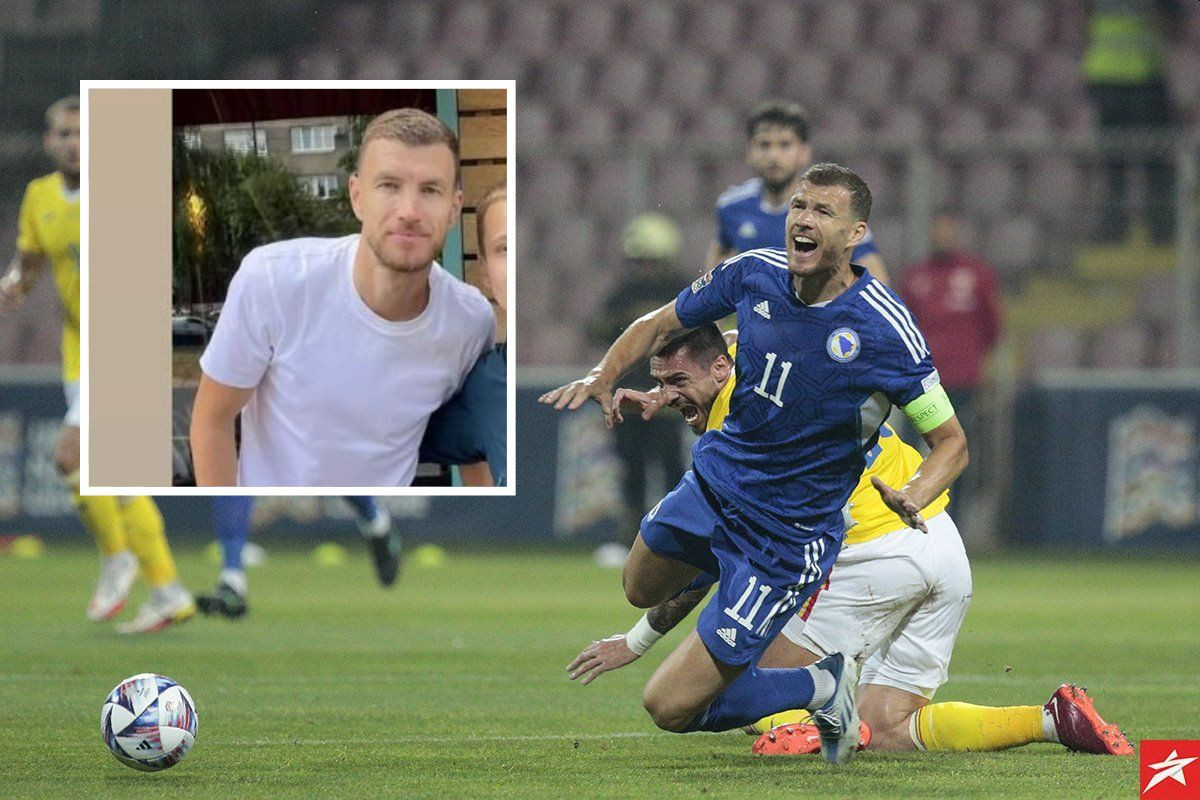 Džeko danas izašao u susret navijaču i slikao se, a detalj na desnoj nozi Dijamanta sve zabrinuo Džeko danas izašao u susret navijaču i slikao se, a detalj na desnoj nozi Dijamanta sve zabrinuo
