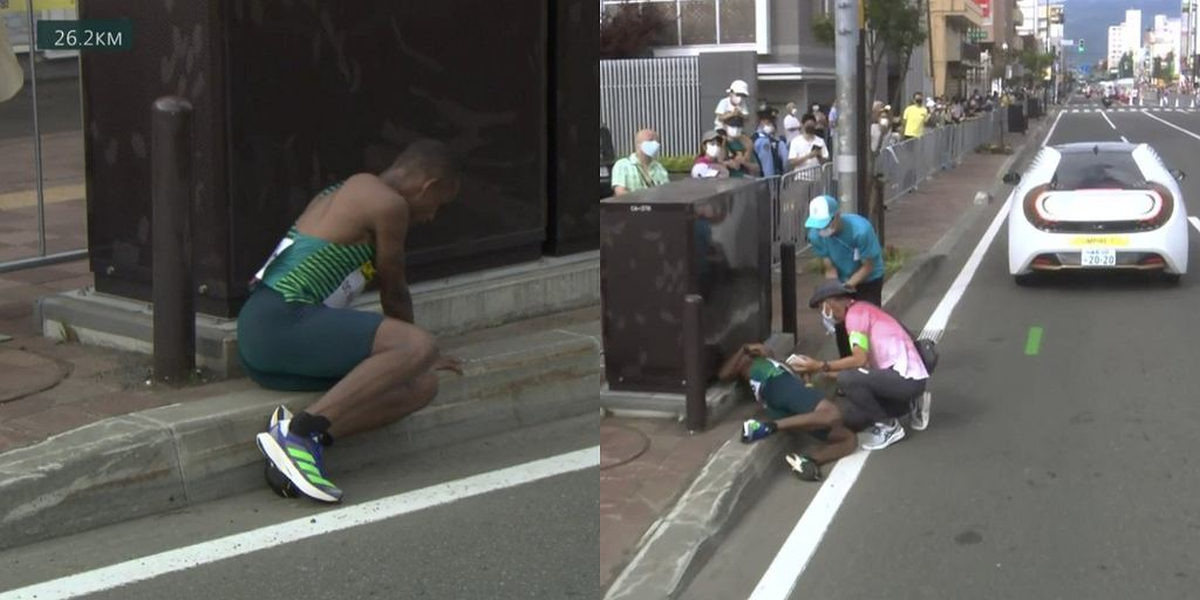 Brazilac dva puta padao tokom maratona: "Neko mu mora reći"