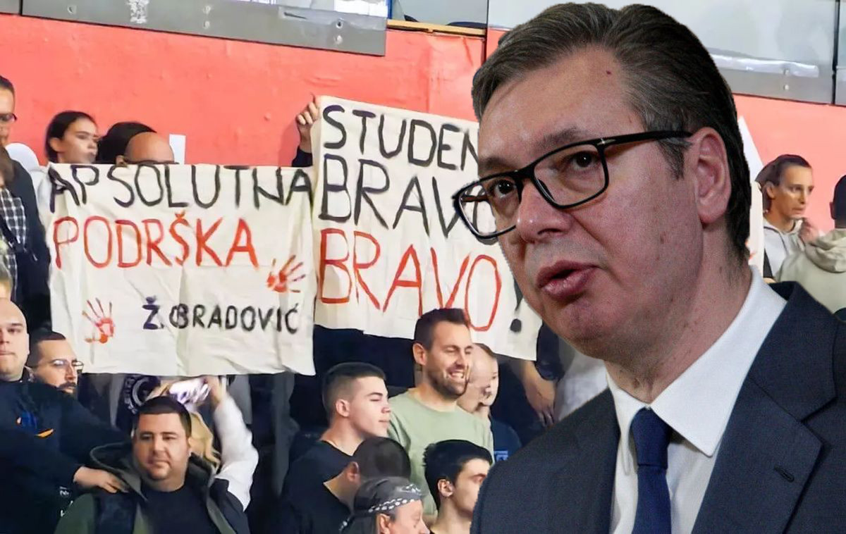 Otkriveno šta rade Vučićevi ljudi na meču Partizana: Priđu navijaču, izvade kožnu futrolu, a onda...