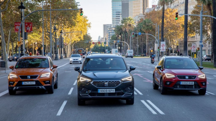 Po prvi put tri SUV vozila iz SEAT-a na cestama