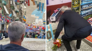 Navijači Napolija u šoku kada su vidjeli Mourinha u centru grada, a onda su mu aplaudirali