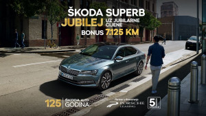 Superb jubilej ponuda za jubilarnih 125. godina Škoda auta