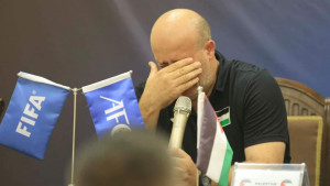 Palestinski selektor u suzama nakon utakmice