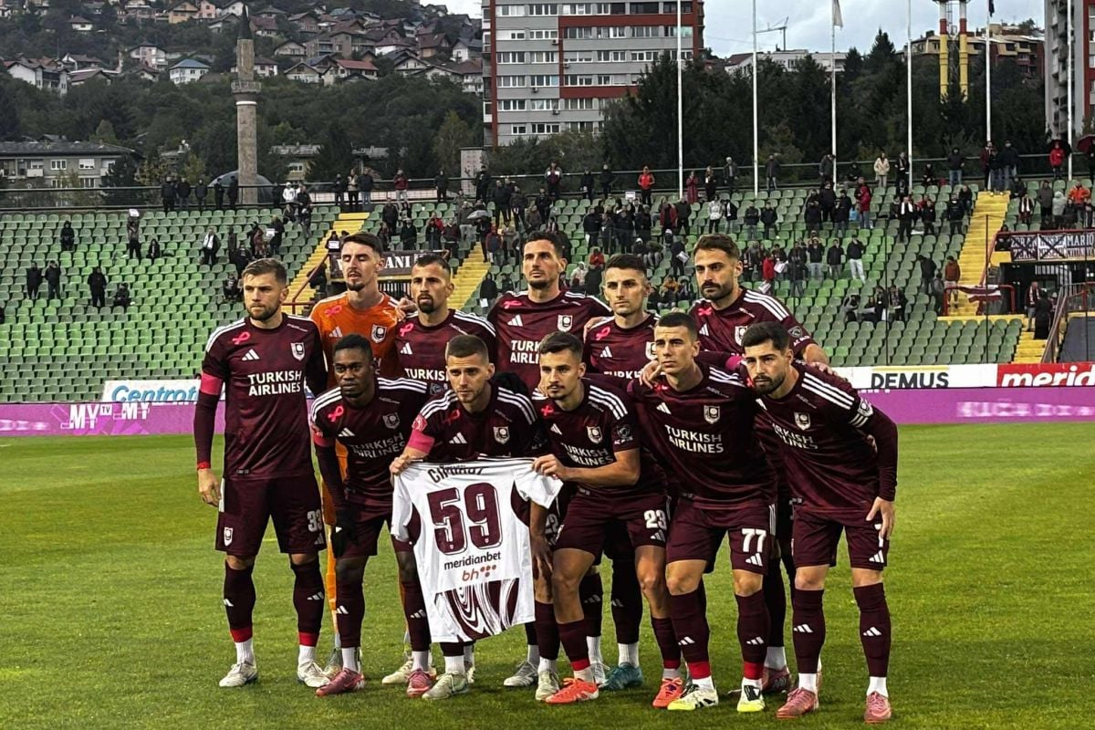 Igrači Sarajeva uz Cimirota u njegovim najtežim životnim trenucima Igrači Sarajeva uz Cimirota u njegovim najtežim životnim trenucima