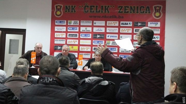 Skupština NK Čelik ponovo bez kvoruma Skupština NK Čelik ponovo bez kvoruma