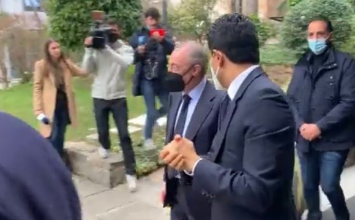 Niko nije očekivao ovakav susret predsjednika Reala i PSG-a Niko nije očekivao ovakav susret predsjednika Reala i PSG-a