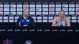 Bećiragić posebno emotivan: "Nama je pao ogroman teret sa leđa, idemo i u nokaut fazi na pobjedu!"