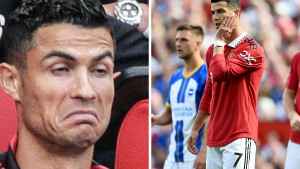 Izraz lica Cristiana Ronalda dovoljno govori o tome šta misli o igri svojih saigrača