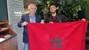 Palo pomirenje između Halilhodžića i marokanske zvijezde: Širok osmijeh i raširena zastava