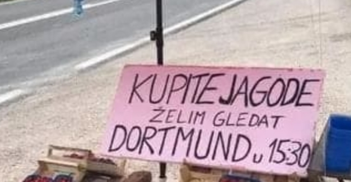 Hercegovac s radošću dočekao Bundesligu: Kupite jagode, želim gledati Dortmund....