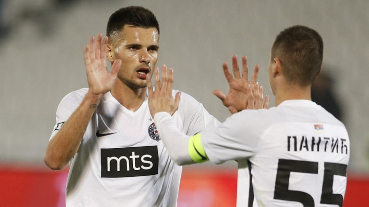 Partizan u četvrtfinalu Kupa, Zakarić strijelac